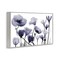Stupell Industries Dusk Delight Blue Florals Framed Giclee By Albert Koetsier